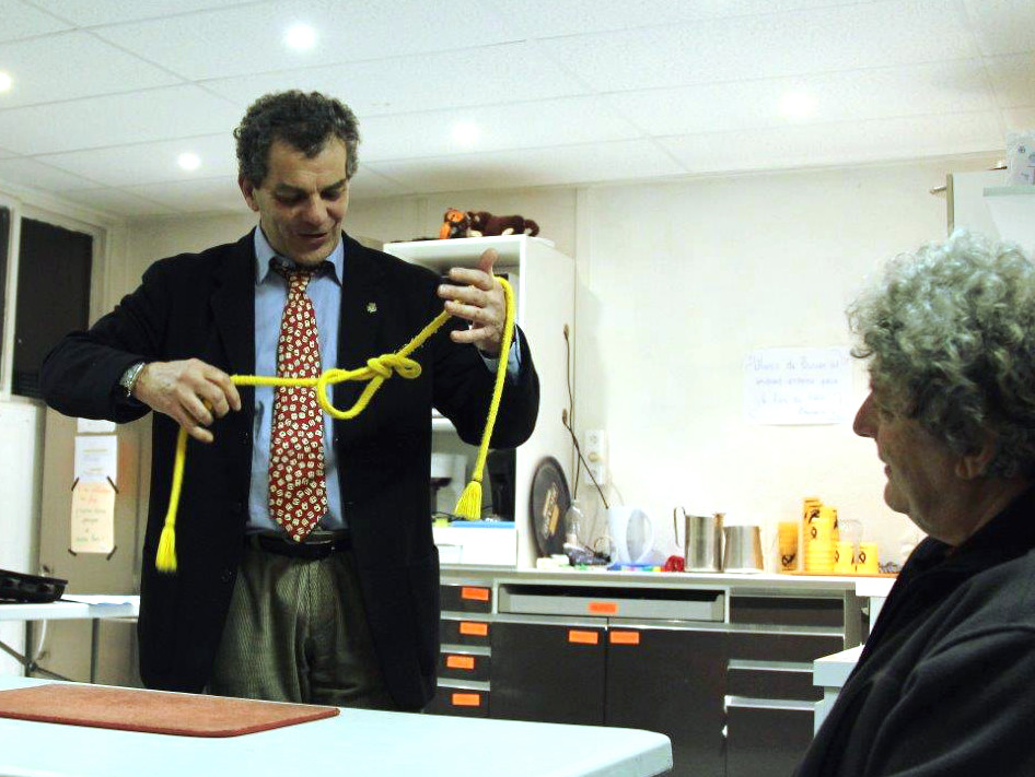 Jean-Luc Melkior présente sa routine Ring and Rope