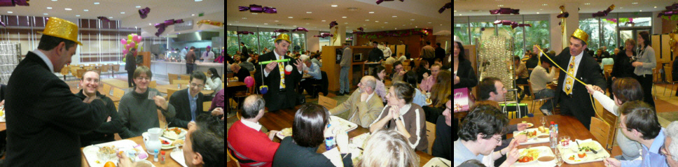 magicien dans un restaurant