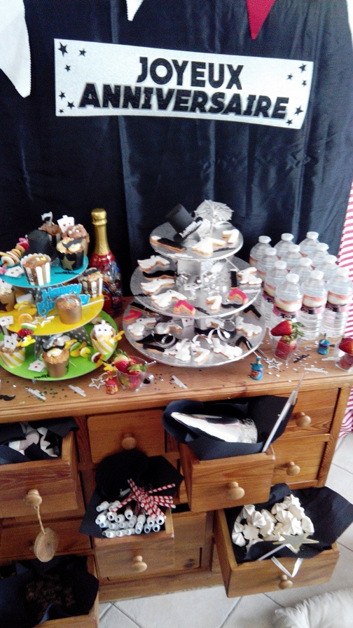 Kit Décoration Fête Magicien – Vaisselle Et Déco Pour Anniversaire Enfant (16 Invités)