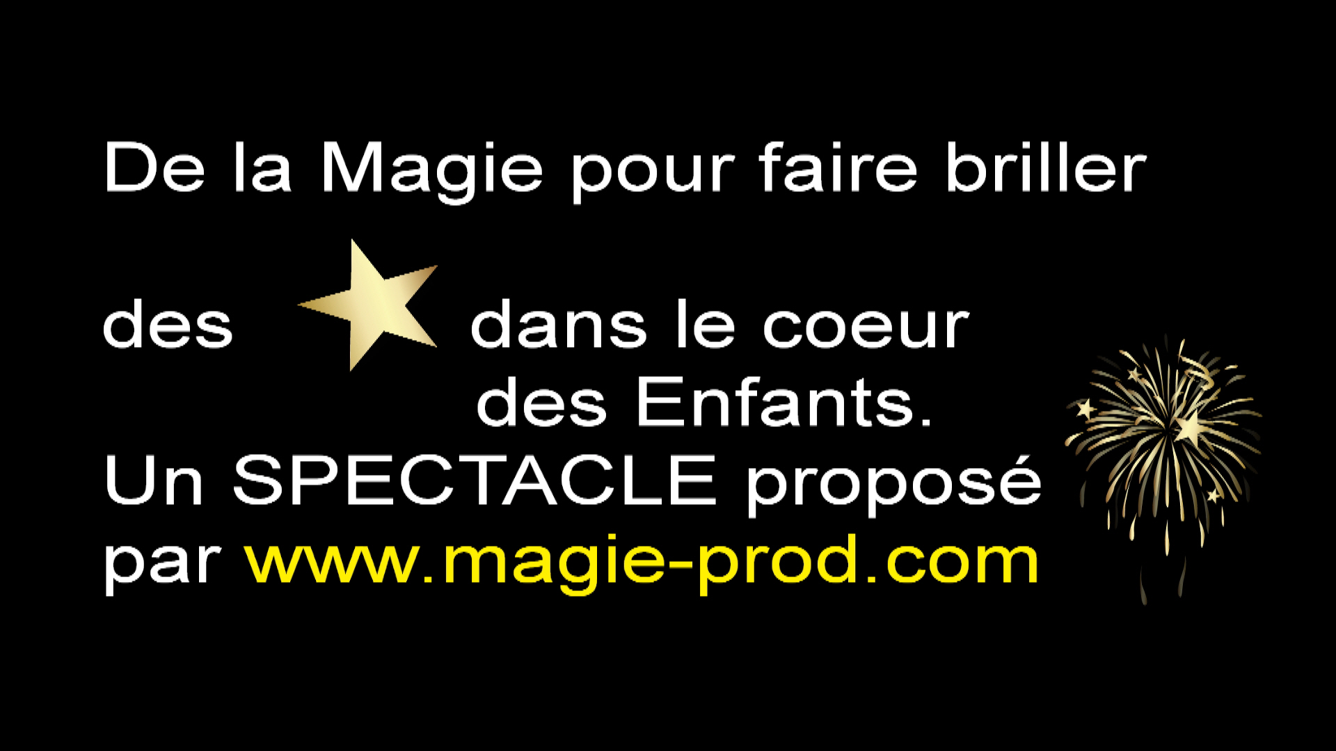 spectacle de magie pour enfants